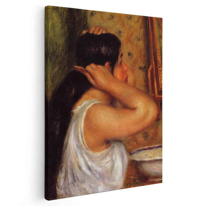 Woman Combing Her Hair (1908) by Pierre-Auguste Renoir