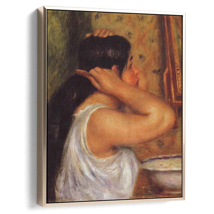 Woman Combing Her Hair (1908) by Pierre-Auguste Renoir