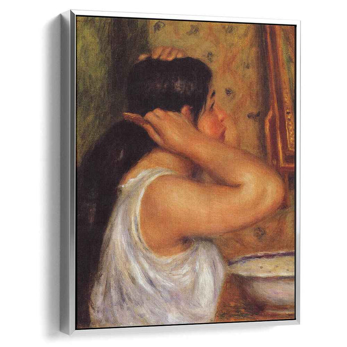 Woman Combing Her Hair (1908) by Pierre-Auguste Renoir
