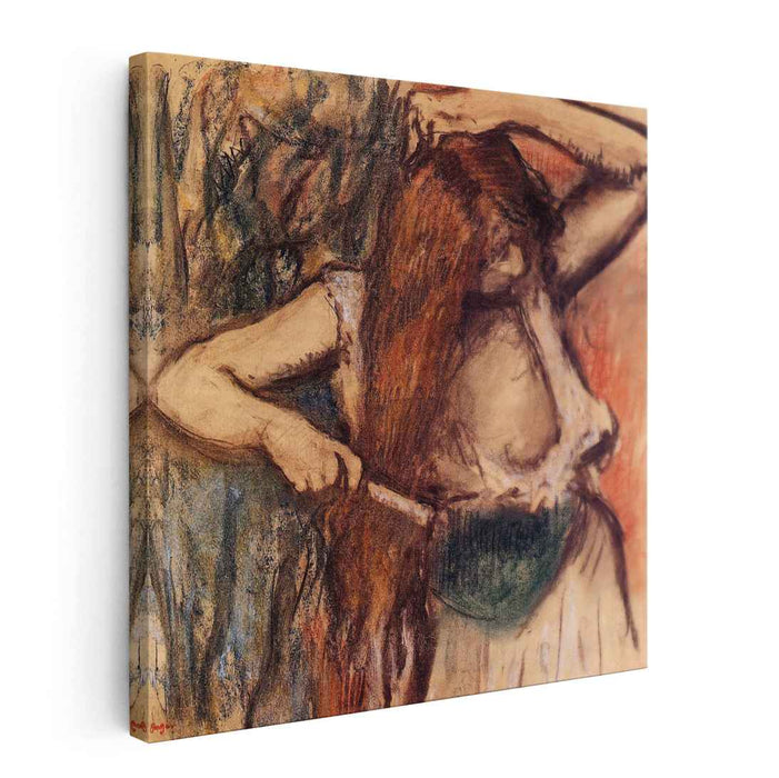 Woman Combing Her Hair (1894) by Edgar Degas