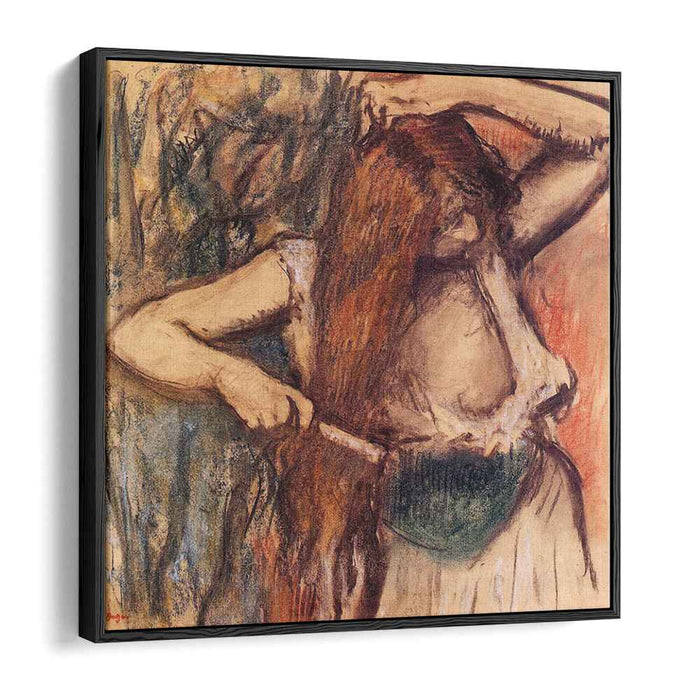 Woman Combing Her Hair (1894) by Edgar Degas