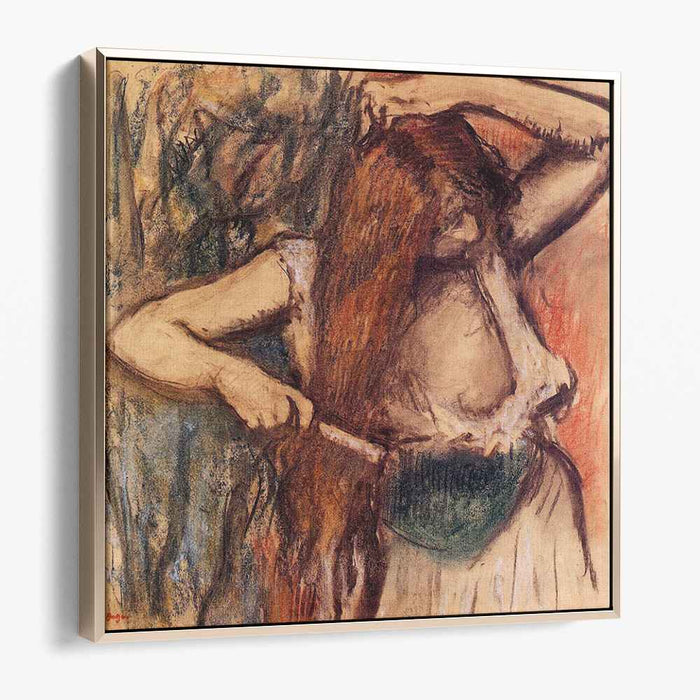 Woman Combing Her Hair (1894) by Edgar Degas