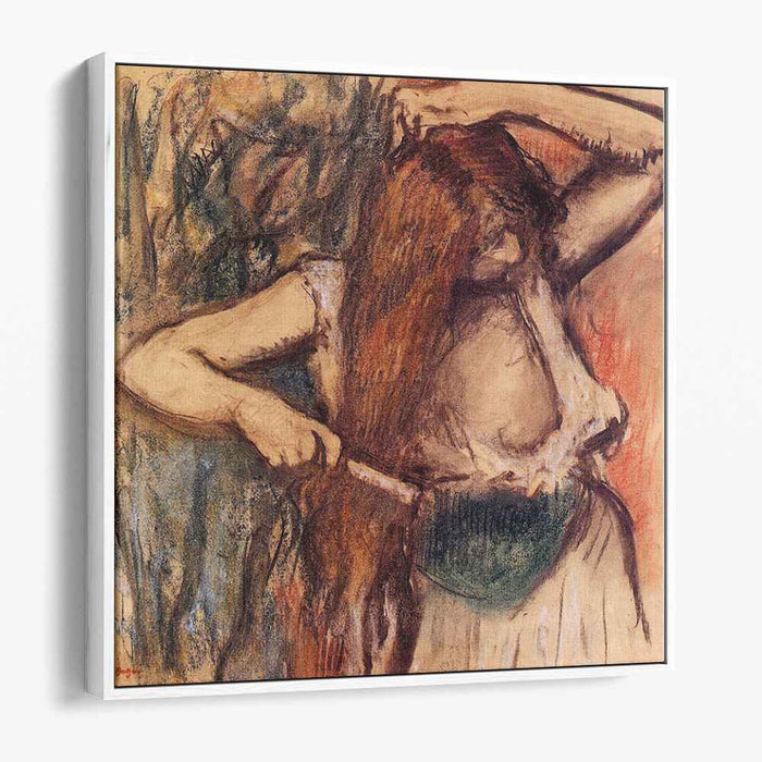 Woman Combing Her Hair (1894) by Edgar Degas