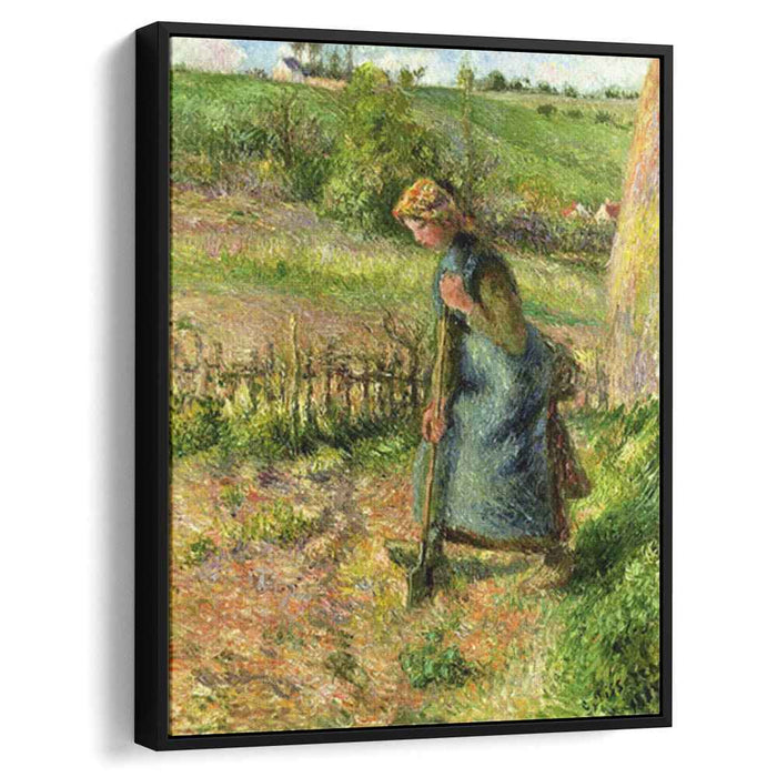 Woman Digging (1883) by Camille Pissarro