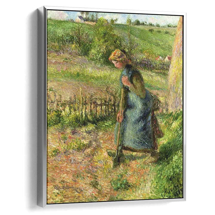 Woman Digging (1883) by Camille Pissarro