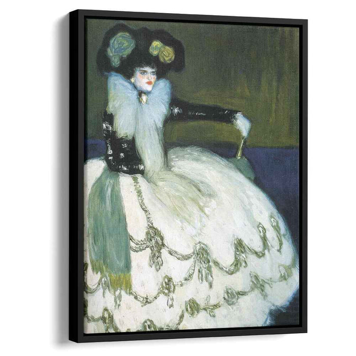 Woman dressed in blue (1901) by Pablo Picasso