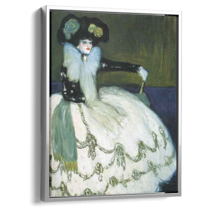 Woman dressed in blue (1901) by Pablo Picasso