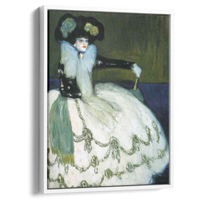 Woman dressed in blue (1901) by Pablo Picasso