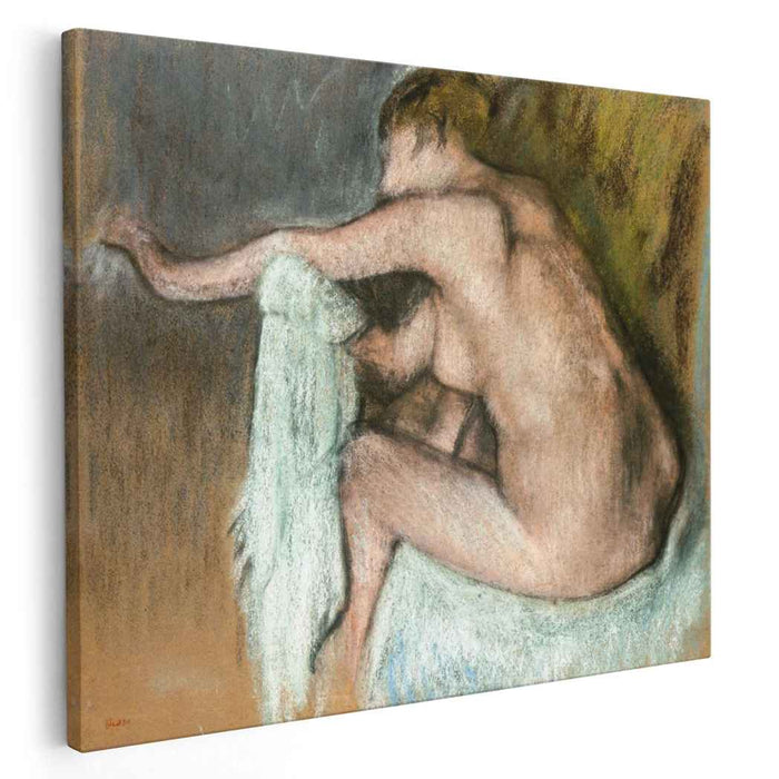 Woman Drying her Arm (1884) by Edgar Degas