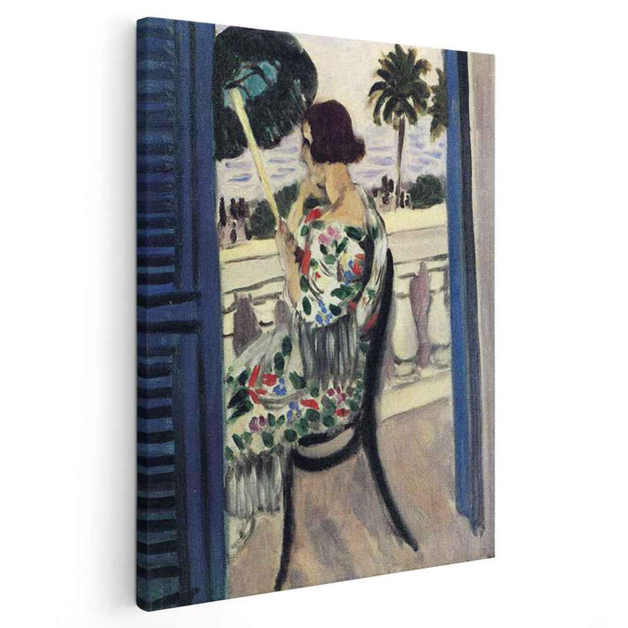 Woman holding umbrella (1919) by Henri Matisse