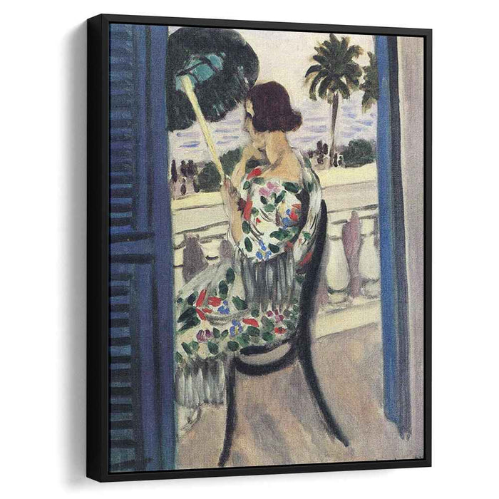 Woman holding umbrella (1919) by Henri Matisse