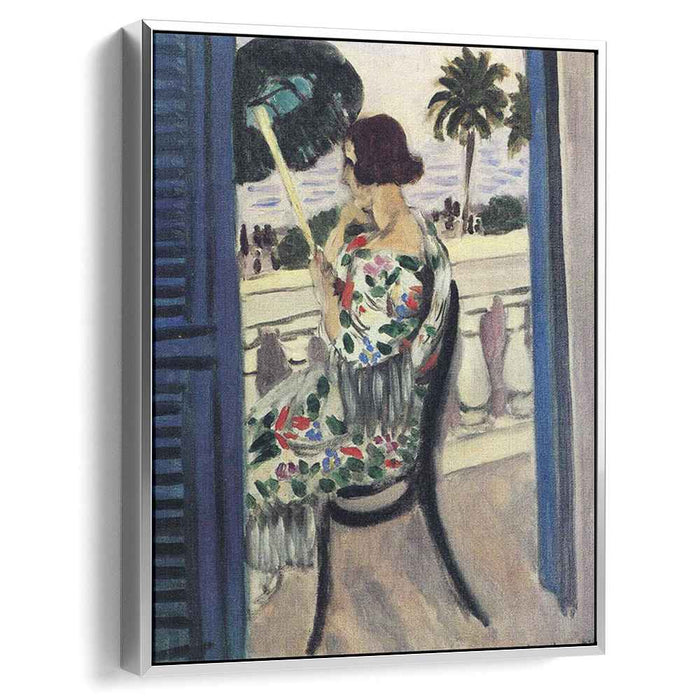 Woman holding umbrella (1919) by Henri Matisse