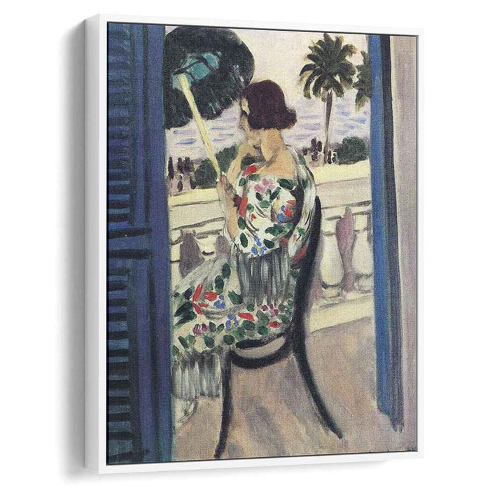 Woman holding umbrella (1919) by Henri Matisse