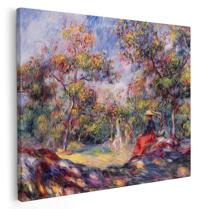 Woman in a Landscape by Pierre-Auguste Renoir
