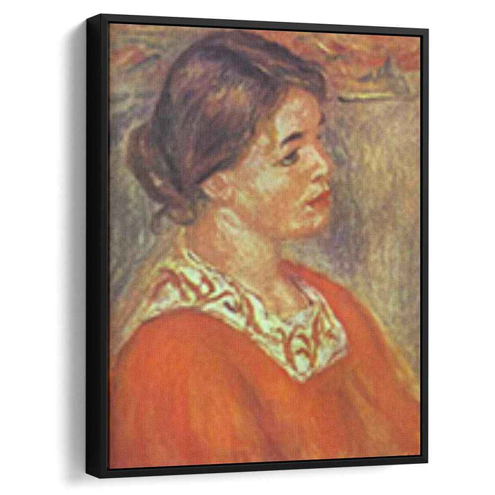 Woman in a Red Blouse by Pierre-Auguste Renoir