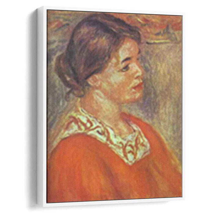 Woman in a Red Blouse by Pierre-Auguste Renoir
