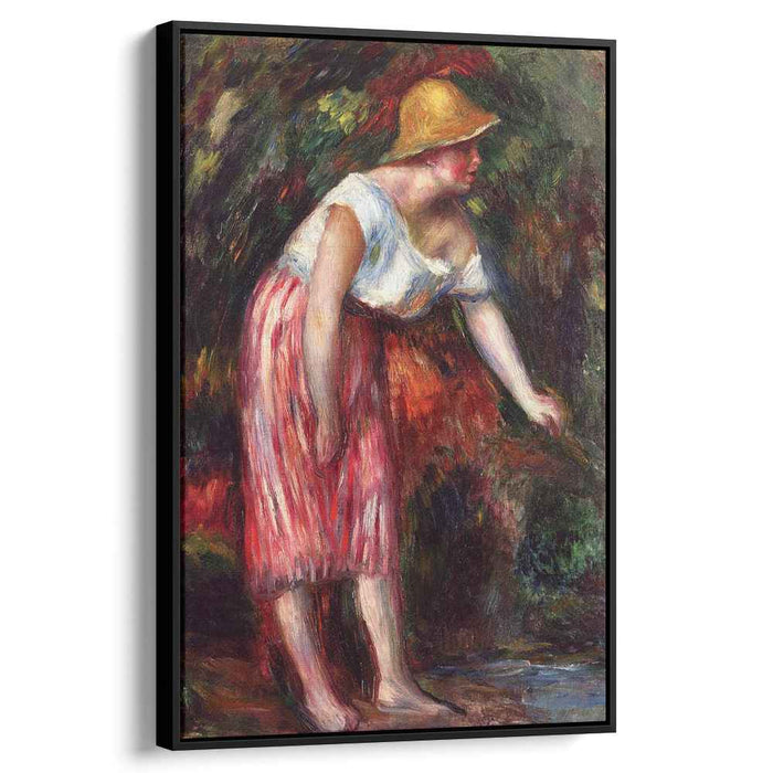 Woman in a Straw Hat by Pierre-Auguste Renoir