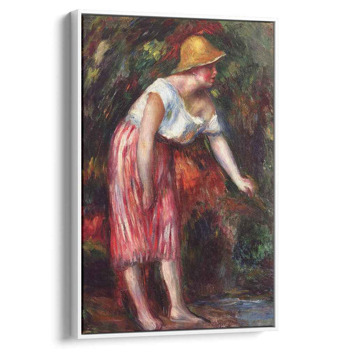Woman in a Straw Hat by Pierre-Auguste Renoir
