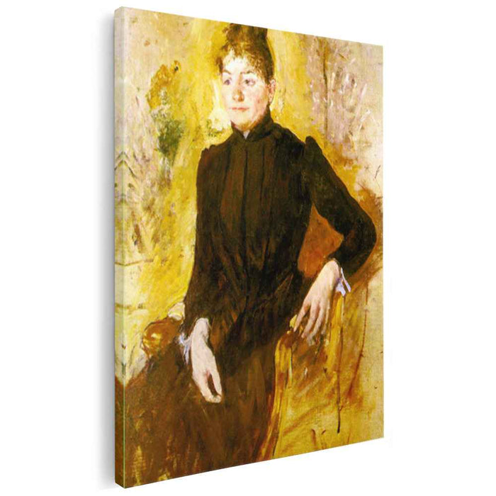 Woman in Black (1882) by Mary Cassatt