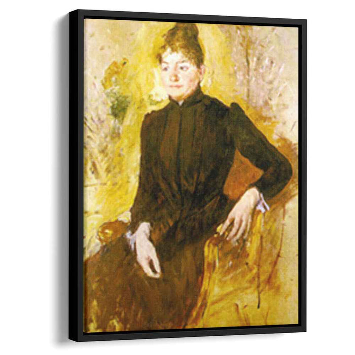 Woman in Black (1882) by Mary Cassatt