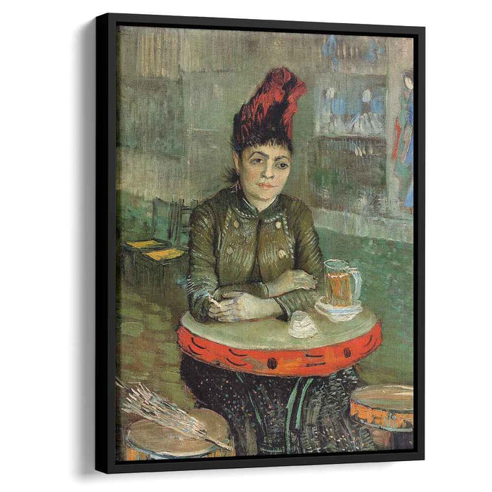 Woman in the 'Cafe Tambourin' (1887) by Vincent van Gogh