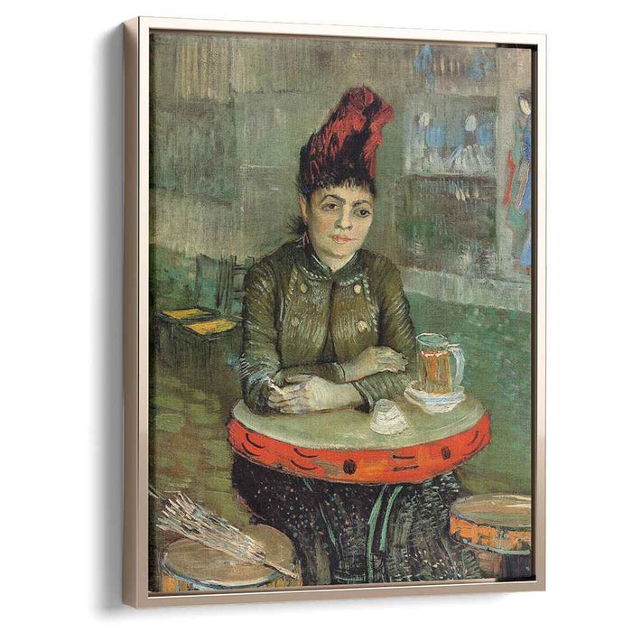 Woman in the 'Cafe Tambourin' (1887) by Vincent van Gogh