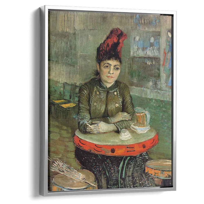 Woman in the 'Cafe Tambourin' (1887) by Vincent van Gogh