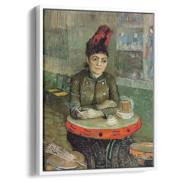 Woman in the 'Cafe Tambourin' (1887) by Vincent van Gogh