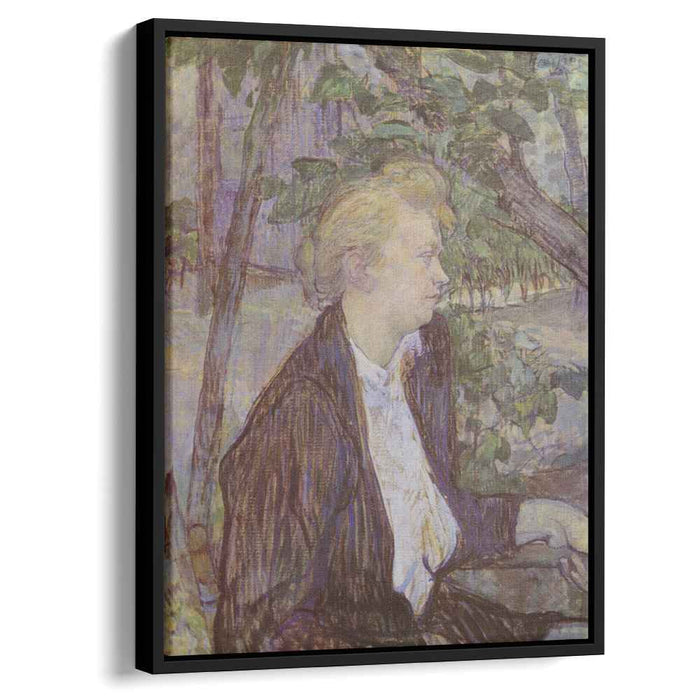 Woman in the Garden (1891) by Henri de Toulouse-Lautrec