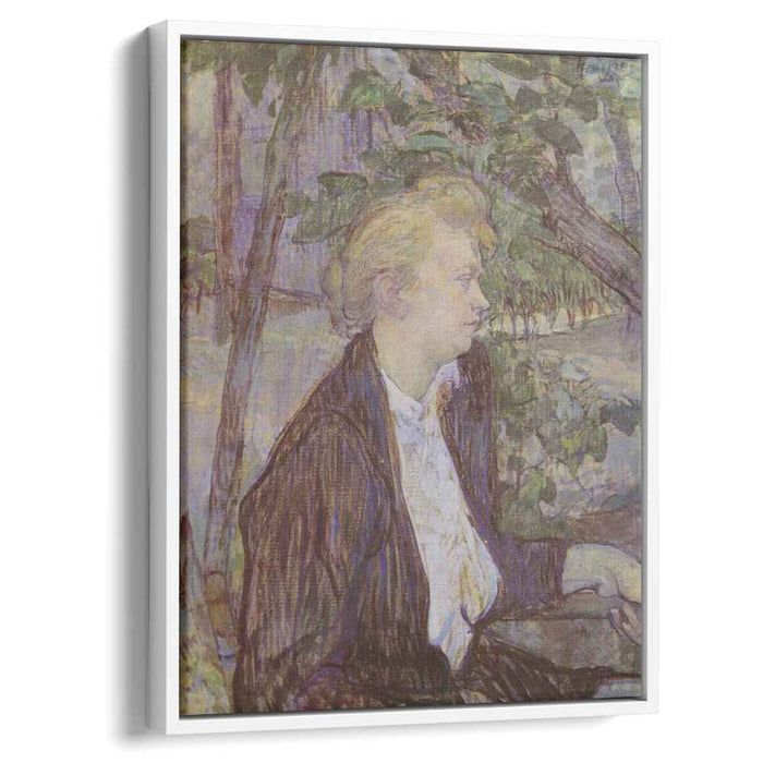 Woman in the Garden (1891) by Henri de Toulouse-Lautrec