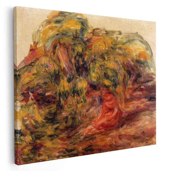 Woman in the Garden at Collettes (1919) by Pierre-Auguste Renoir