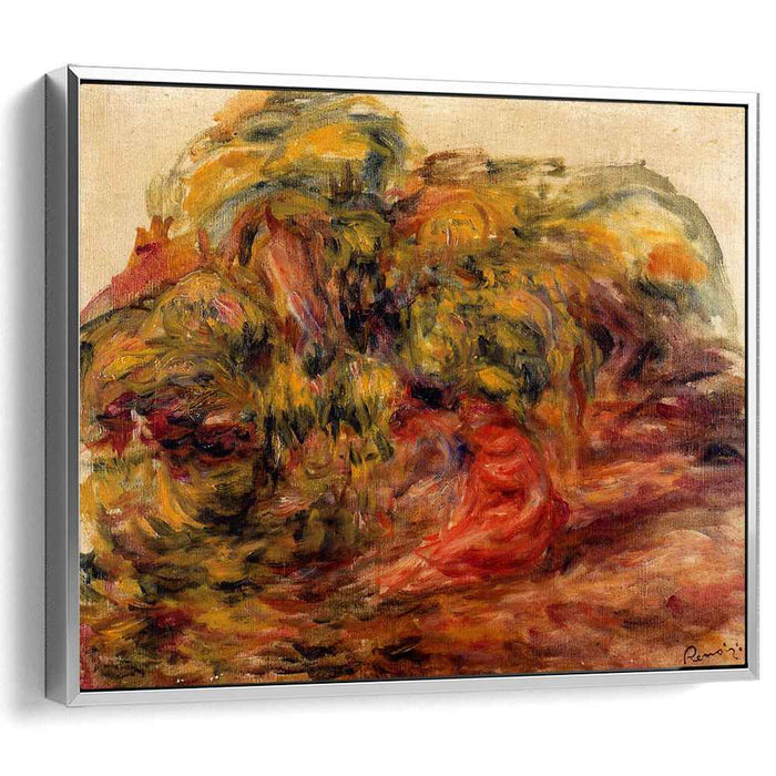 Woman in the Garden at Collettes (1919) by Pierre-Auguste Renoir