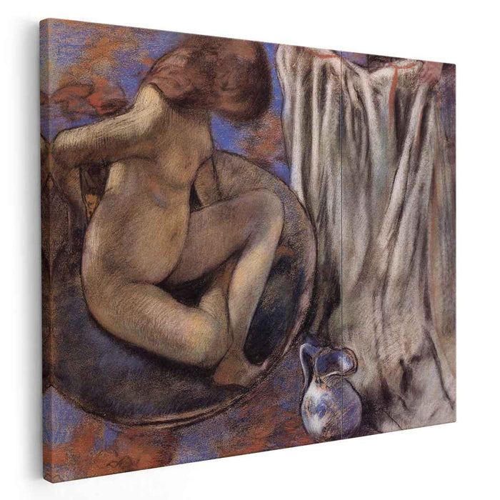 Woman in the Tub (1884) by Edgar Degas