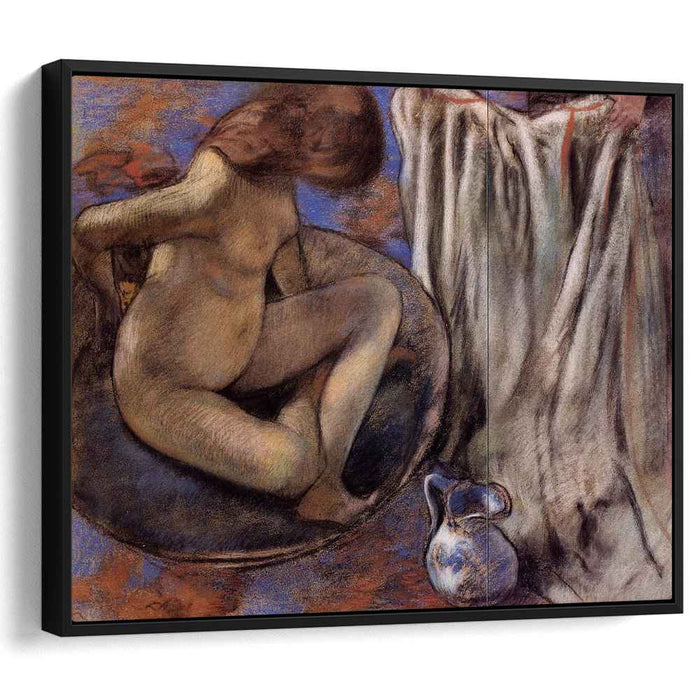 Woman in the Tub (1884) by Edgar Degas