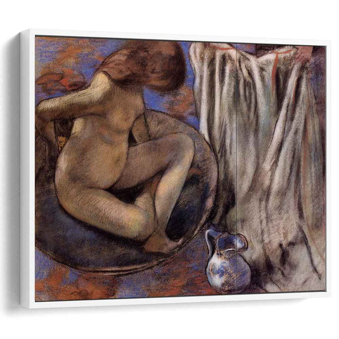 Woman in the Tub (1884) by Edgar Degas