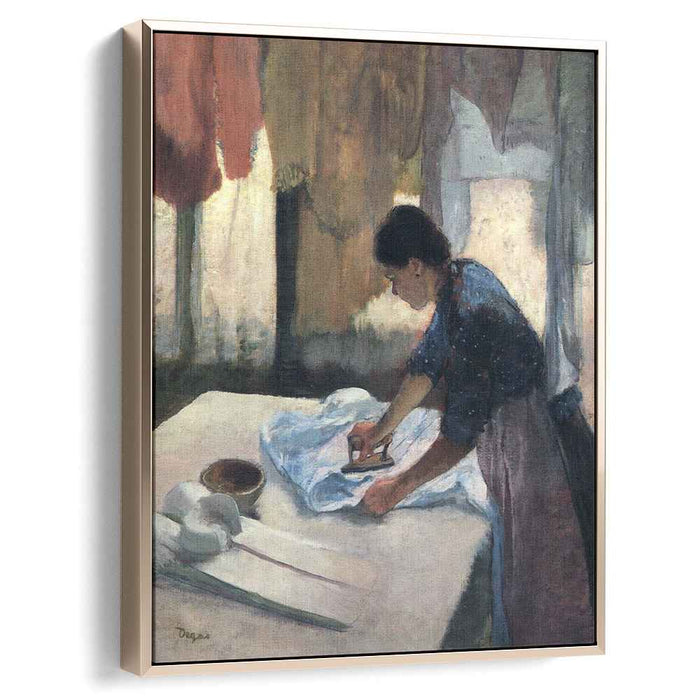 Woman Ironing (1887) by Edgar Degas