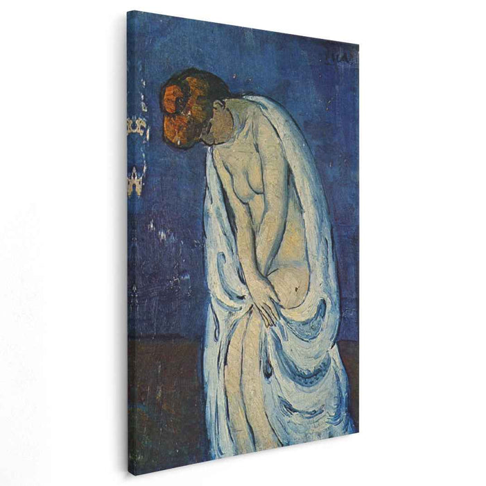 Woman leaving the bath (1901) by Pablo Picasso