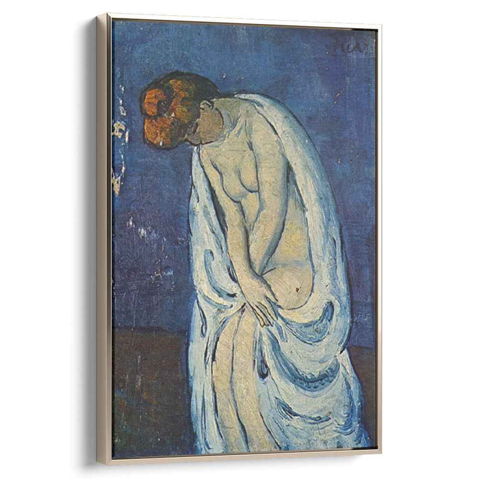 Woman leaving the bath (1901) by Pablo Picasso