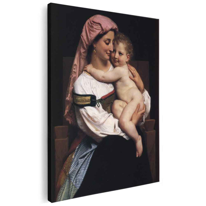 Woman of Cervara and her child (1861) by William-Adolphe Bouguereau