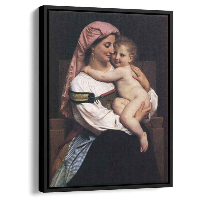 Woman of Cervara and her child (1861) by William-Adolphe Bouguereau