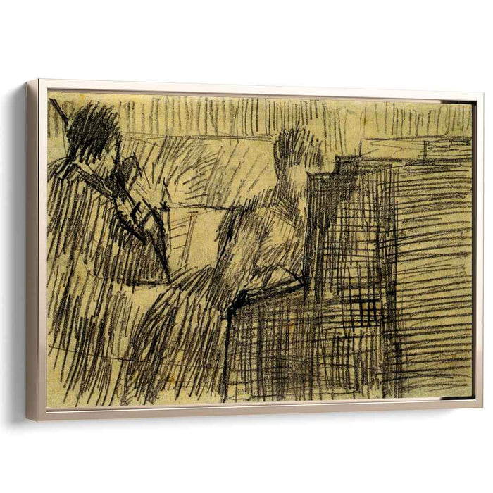 Woman Pianist and a Violinist (1887) by Vincent van Gogh