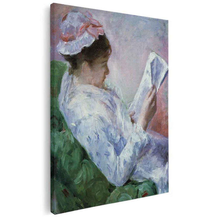 Woman Reading (1879) by Mary Cassatt