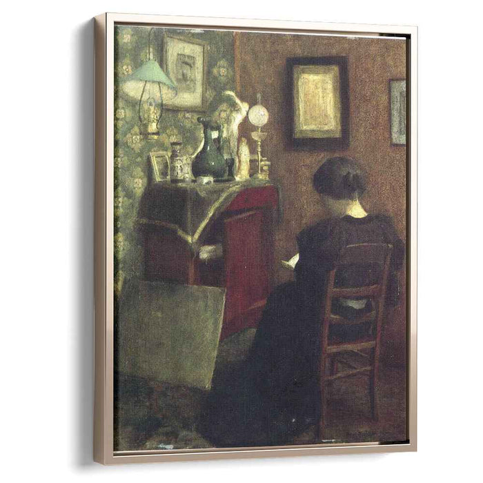 Woman Reading (1894) by Henri Matisse