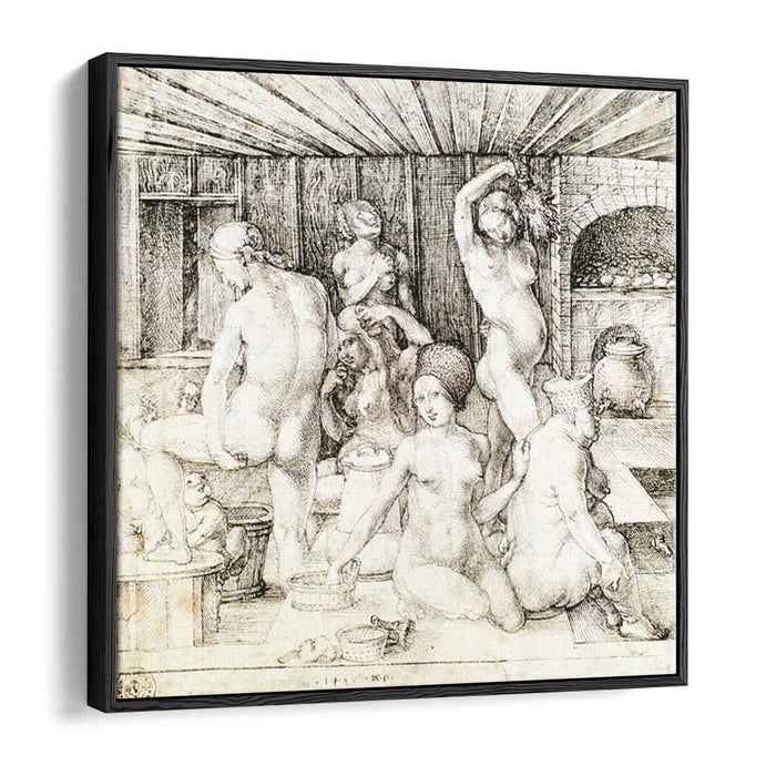 Woman`s Bath (1496) by Albrecht Durer