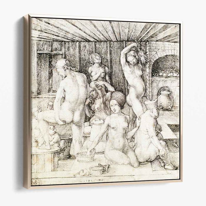 Woman`s Bath (1496) by Albrecht Durer