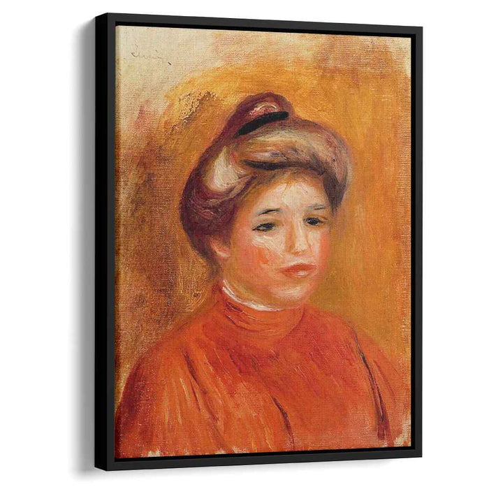 Woman`s Head (1905) by Pierre-Auguste Renoir