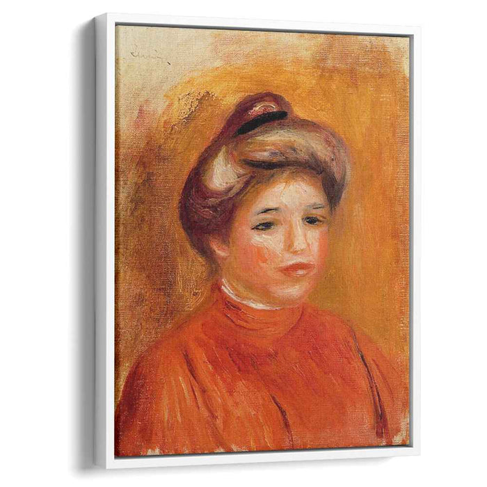 Woman`s Head (1905) by Pierre-Auguste Renoir
