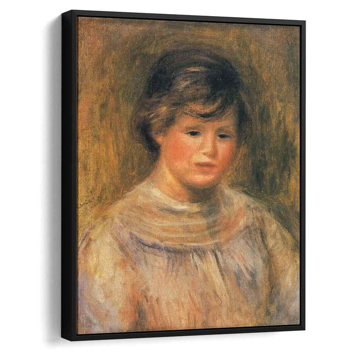 Woman`s Head by Pierre-Auguste Renoir