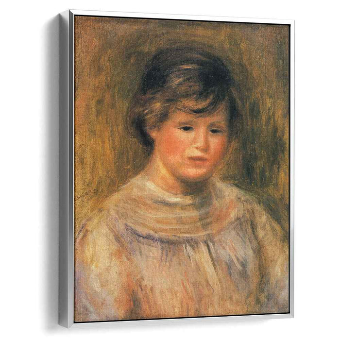 Woman`s Head by Pierre-Auguste Renoir