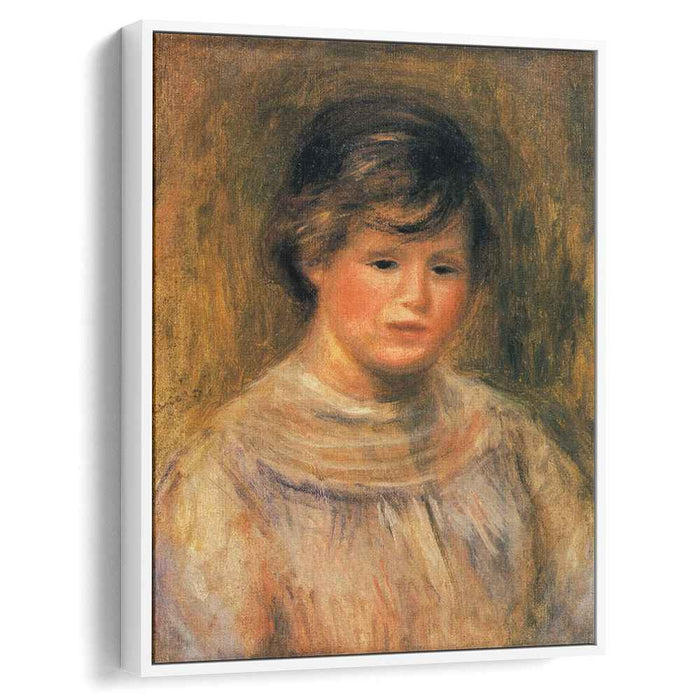 Woman`s Head by Pierre-Auguste Renoir